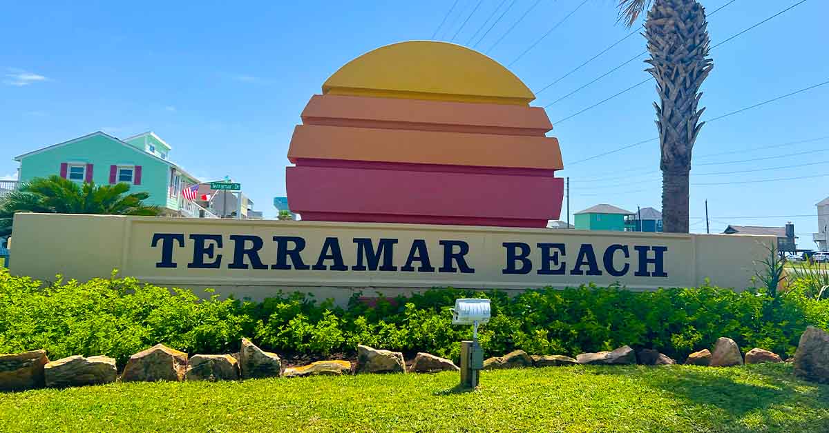 Terramar Beach Limited Beach Parking on West End of Galveston